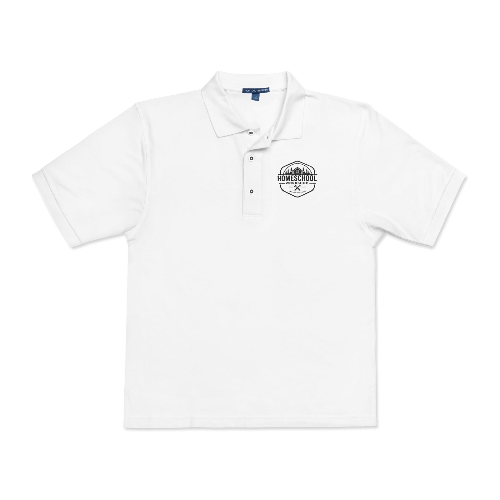 Homeschool Workshop: Embroidered Workshop Polo - 4LibertyShop.com