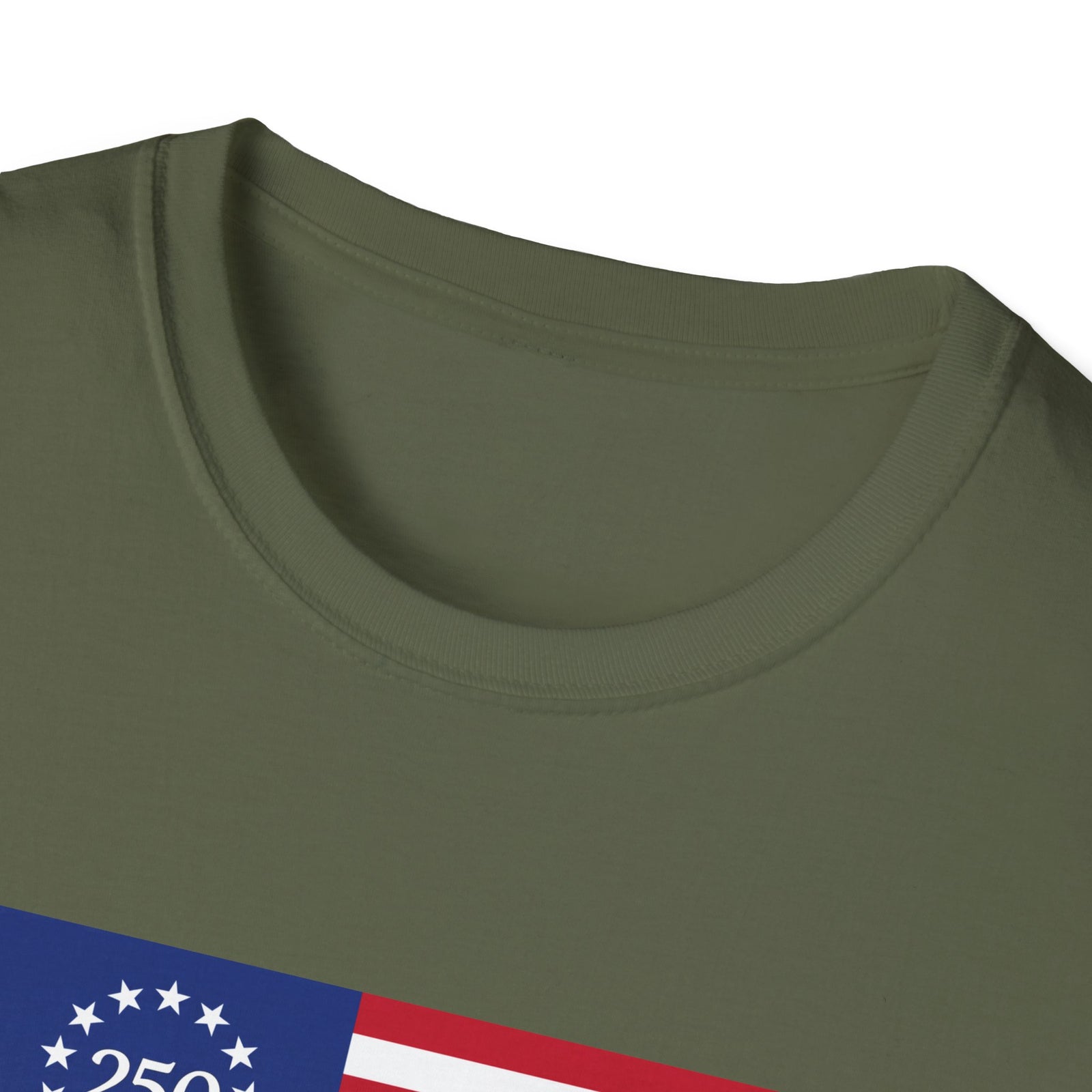 Liberty 250 Flag T-Shirt — Betsy Ross 13-Star Anniversary Tee - 4LibertyShop.com