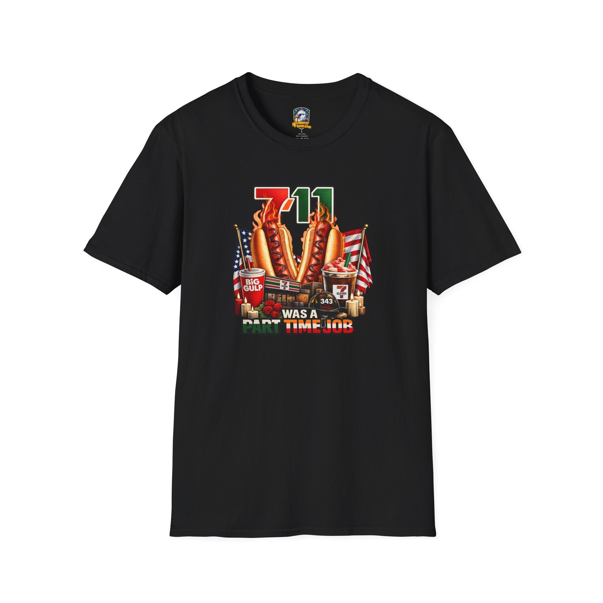 7-11 Was a Part Time Job T-Shirt — Retro Convenience Store Nostalgia Tee
