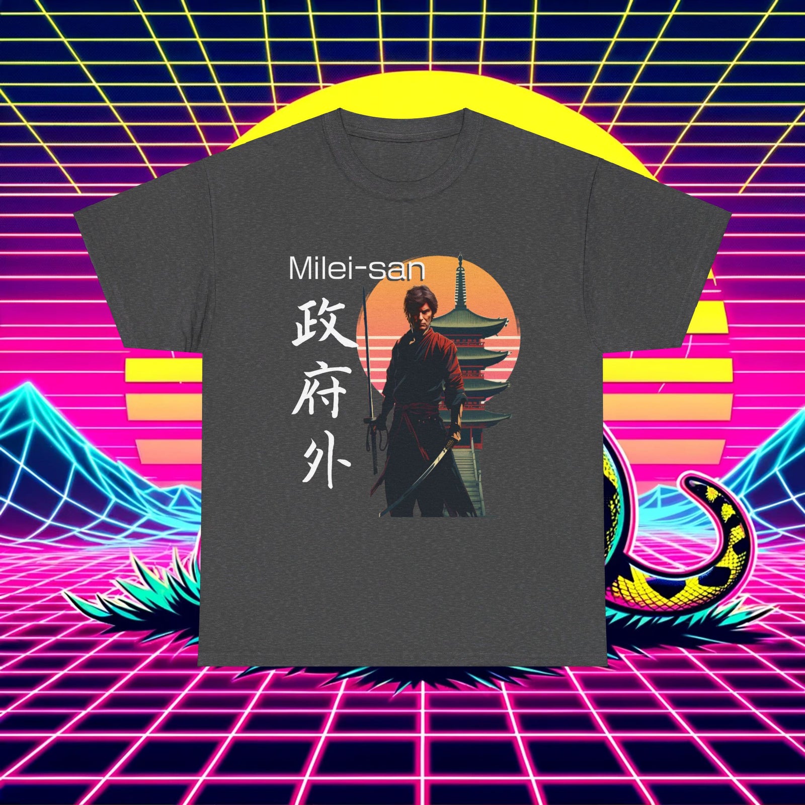 Shogun of Liberty: Milei-San Samurai Shirt