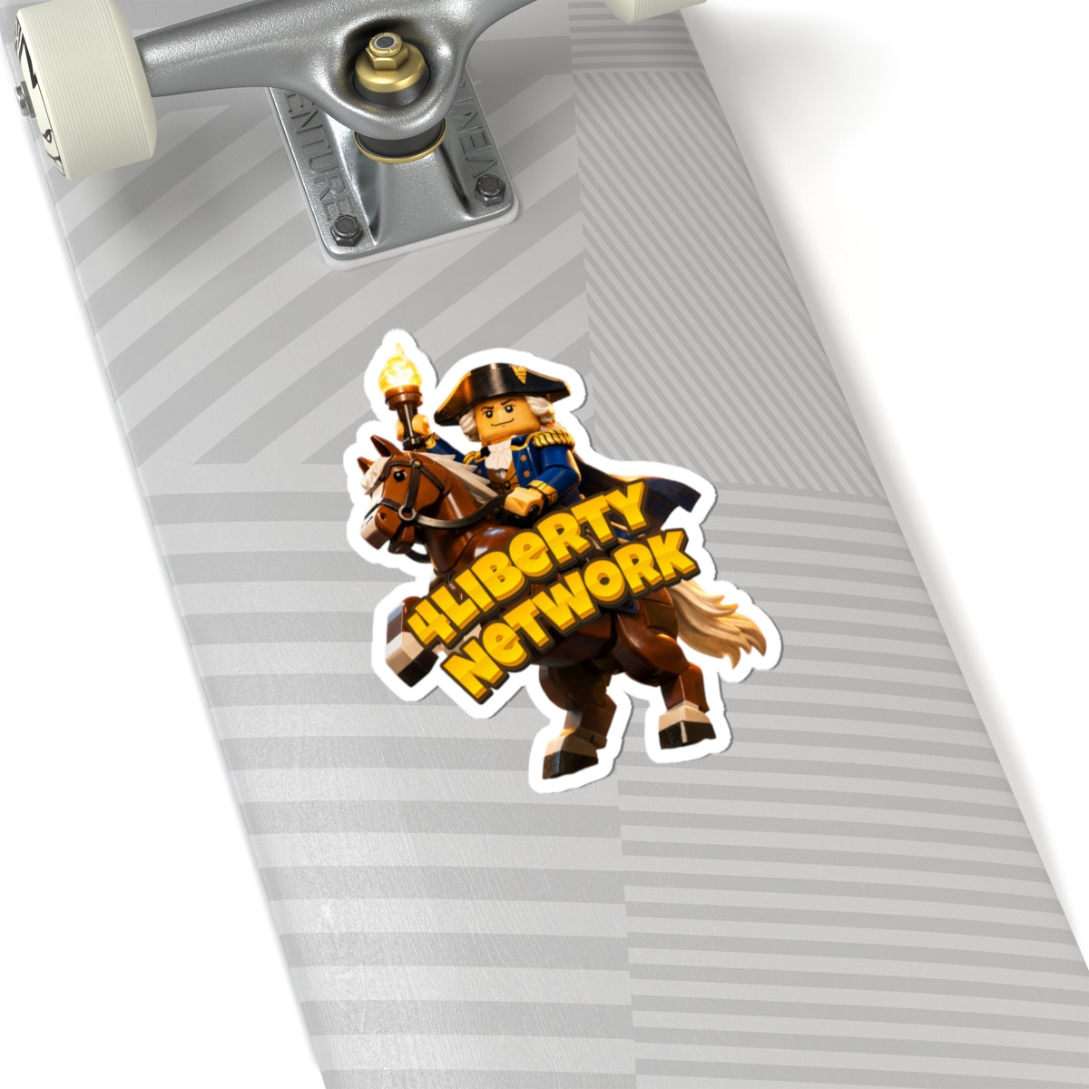 4Liberty Network Cavalry Sticker — Vinyl Kiss-Cut Decal - 4LibertyShop.com