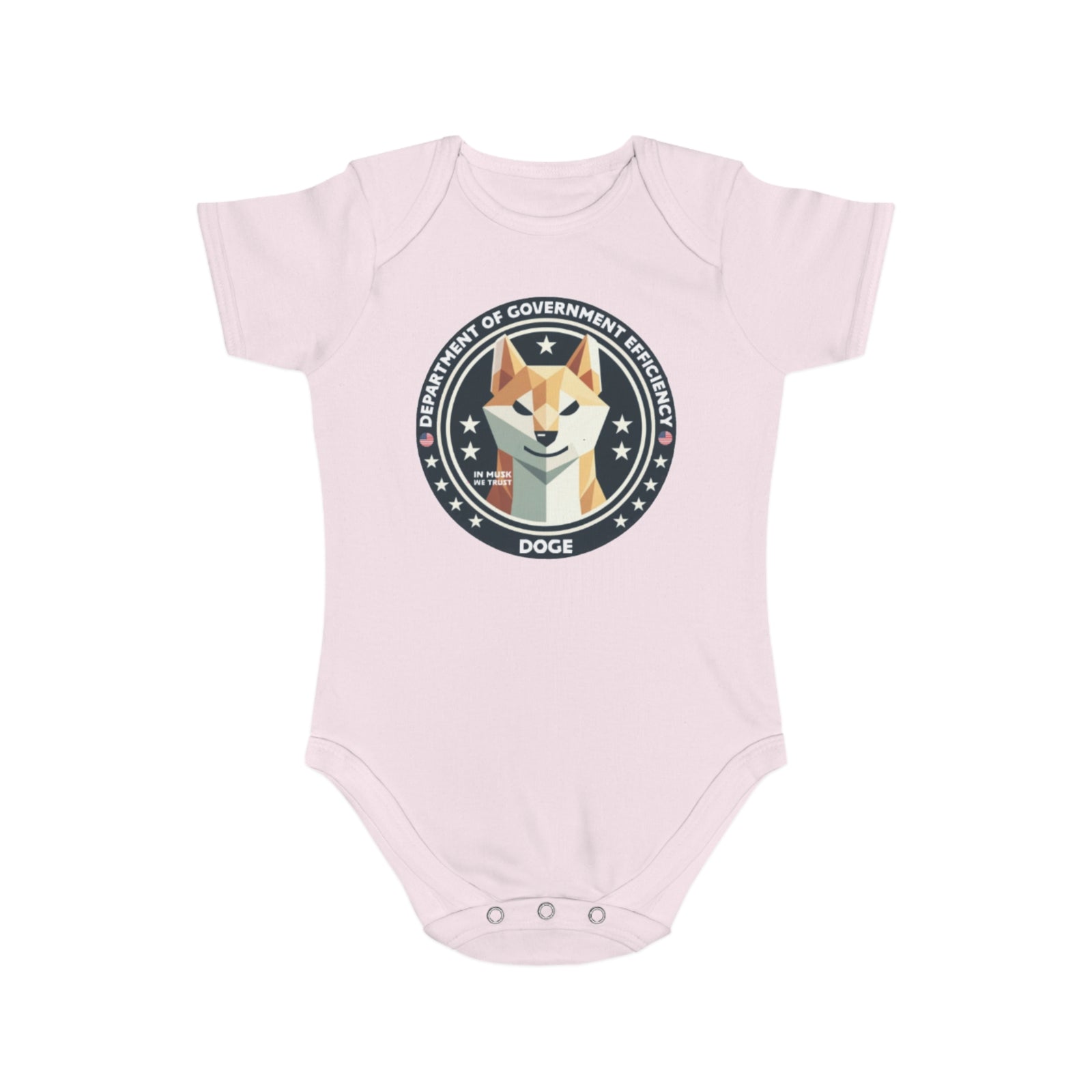 D.O.G.E. Field Agent Baby Onesie