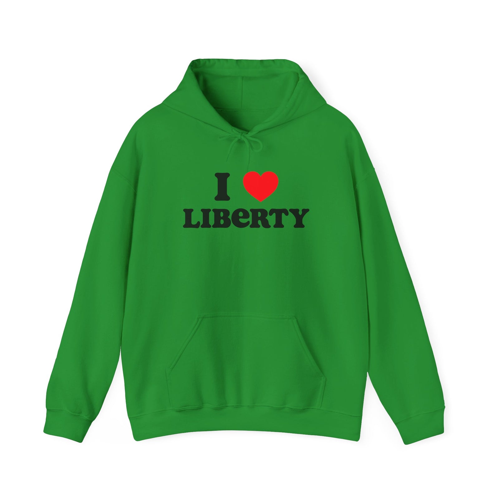 Judge Nap: I Heart Liberty Unisex Heavy Blend™ Hooded Sweatshirt