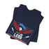 Gaming Tee — "Less Government More Video Games" Patriotic Eagle Graphic T‑Shirt - 4LibertyShop.com