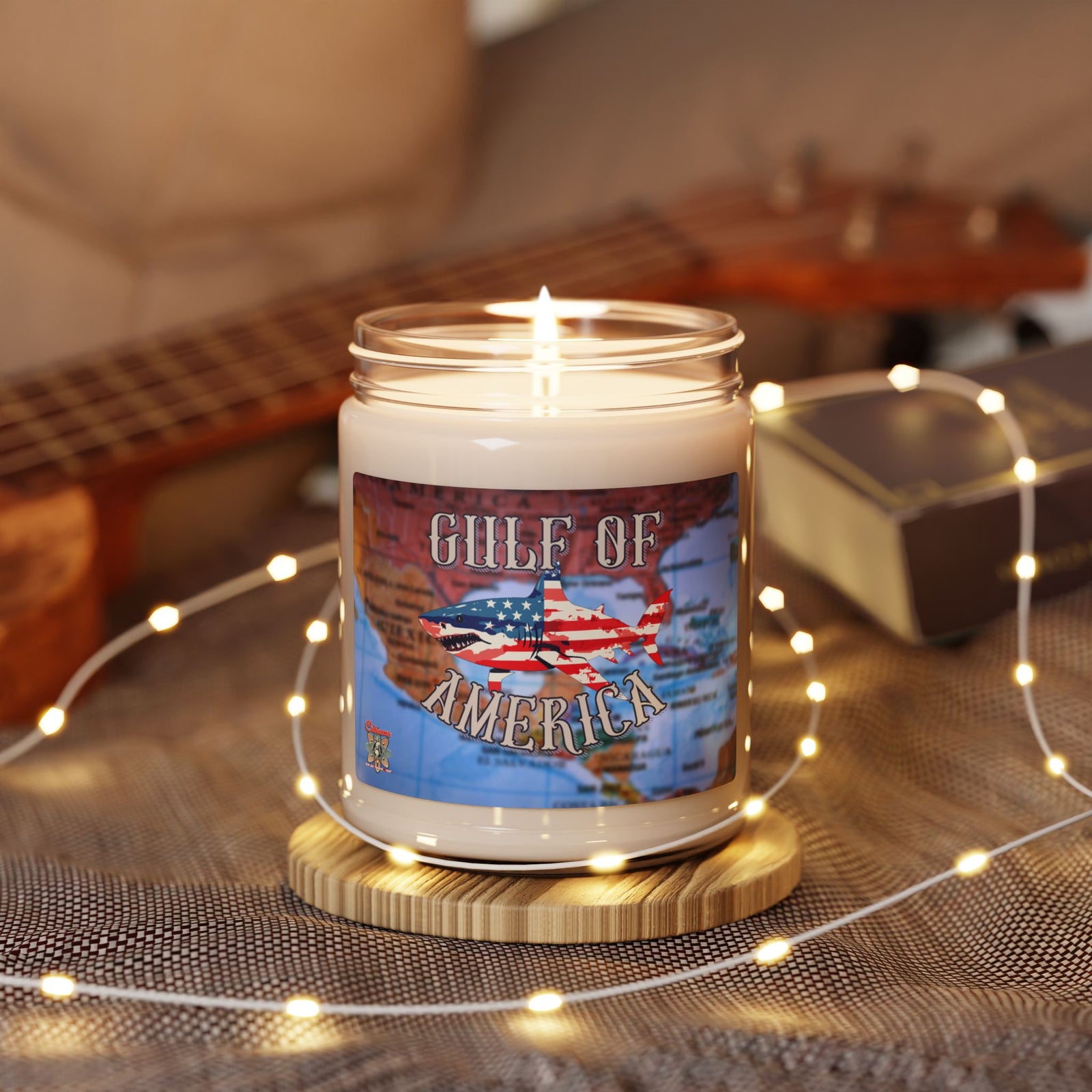 Culturama: Gulf of America Shark Candle, 9oz