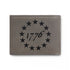 Bi-Fold Wallet – 1776 Betsy Ross Stars Leather Wallet