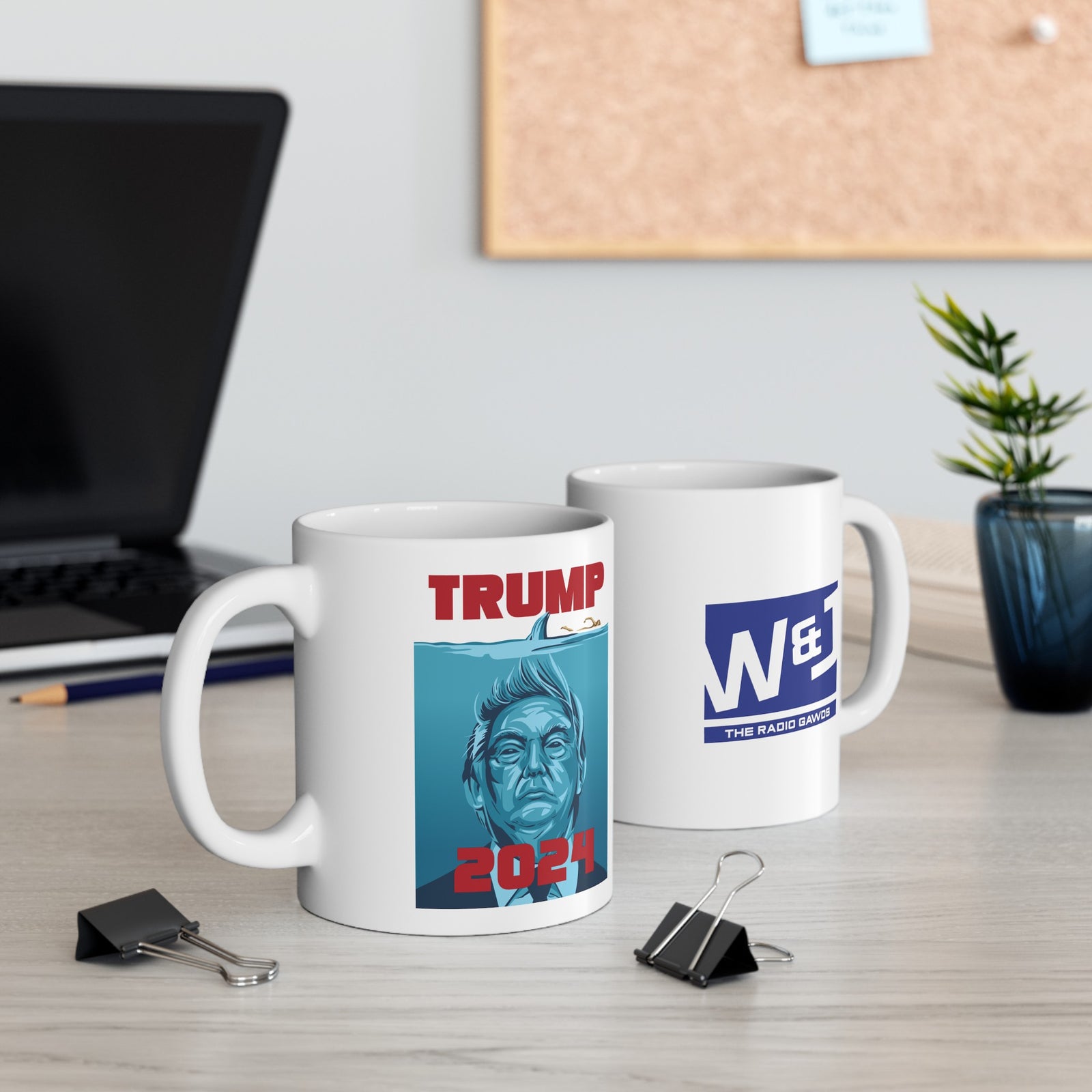 Walton & Johnson - Shark Trump Mug