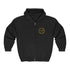 Embroidered 1776 Patriotic Full Zip Hoodie