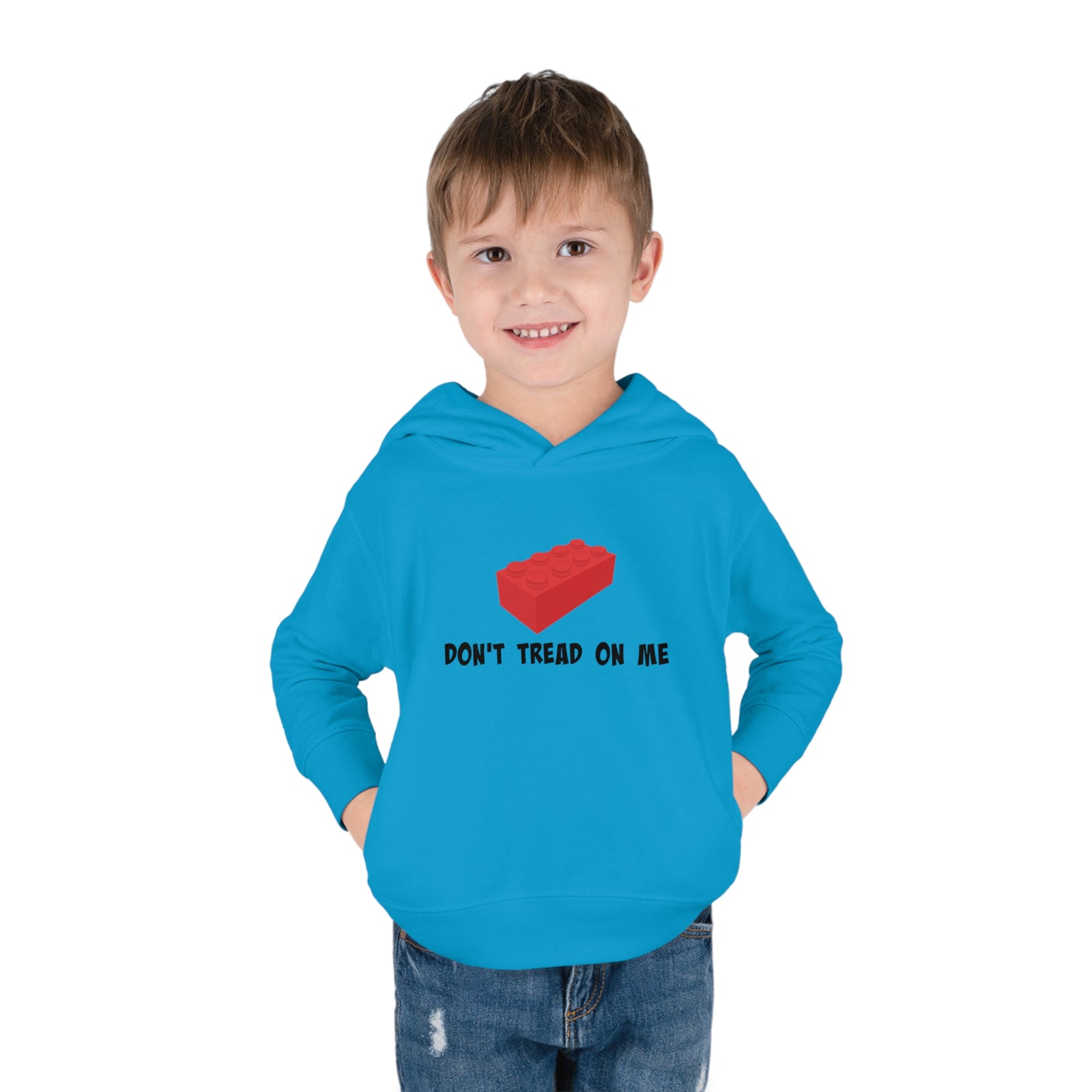 Don't Tread On Me Lego Toddler Pullover Fleece Hoodie