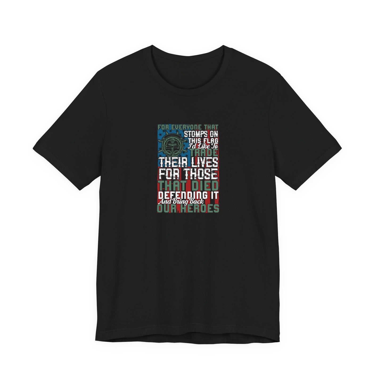 Walton & Johnson: Bring Back Our Heroes T-Shirt - 4LibertyShop.com