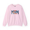 Embroidered Patriotic Mom Crewneck Sweatshirt - 4LibertyShop.com