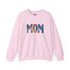 Embroidered Patriotic Mom Crewneck Sweatshirt - 4LibertyShop.com
