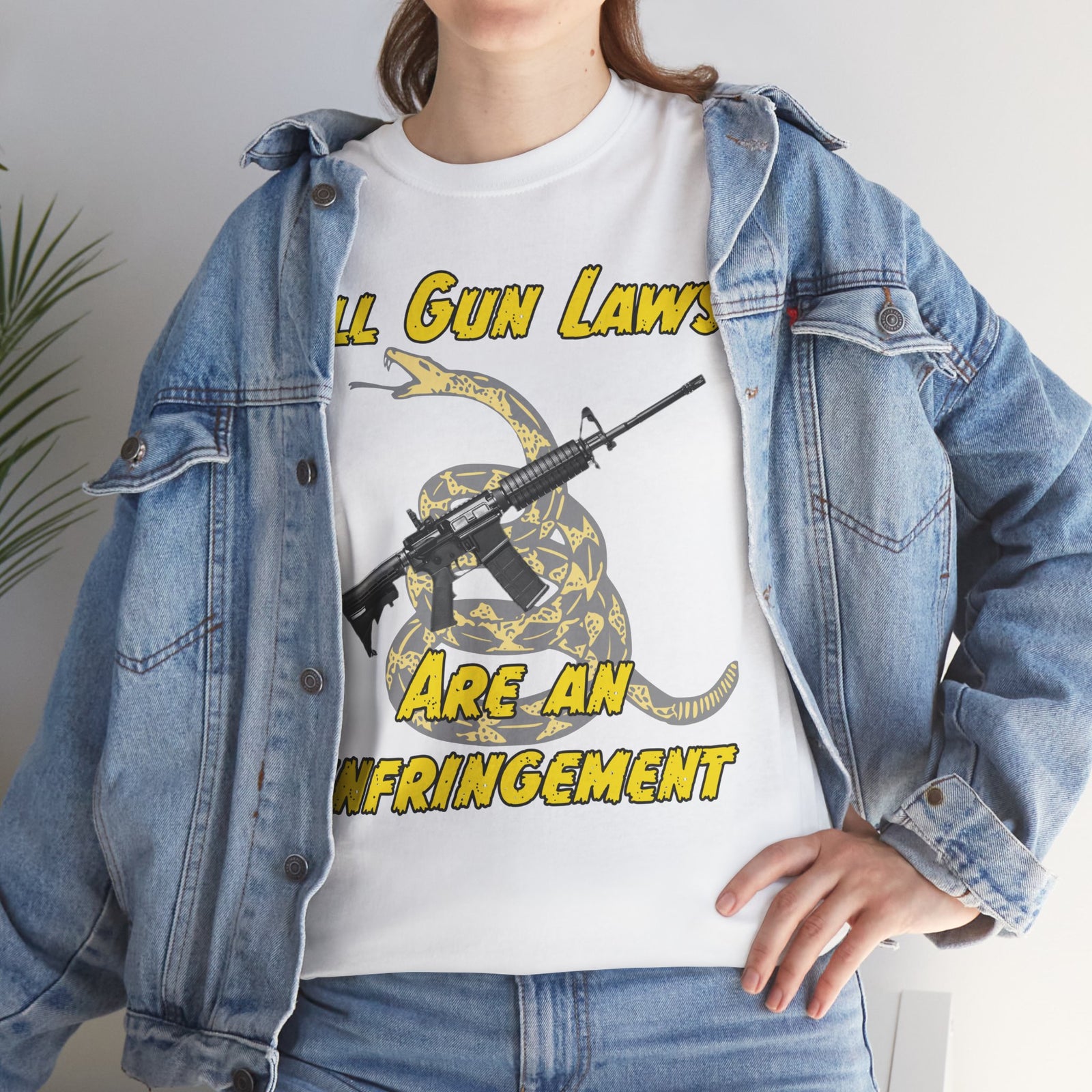 Judge Nap: All Gun Rights Are Infringements AR15 Gadsden T-Shirt