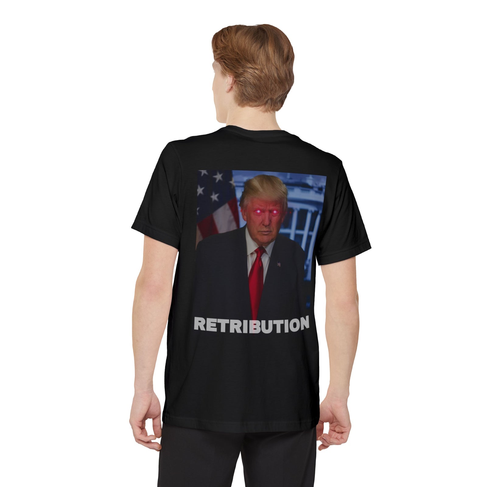 Trump's Retribution Pocket Tee