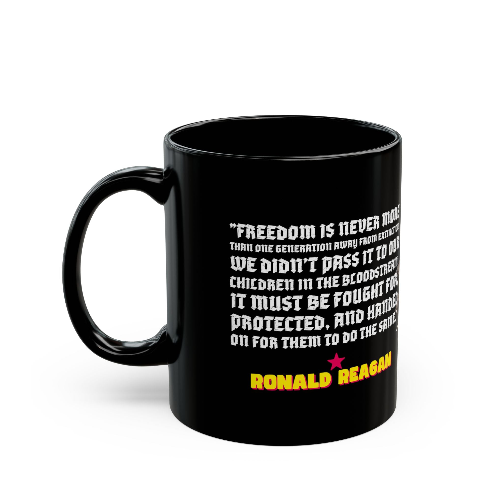 Ronald Reagan Freedom Reloaded Mug