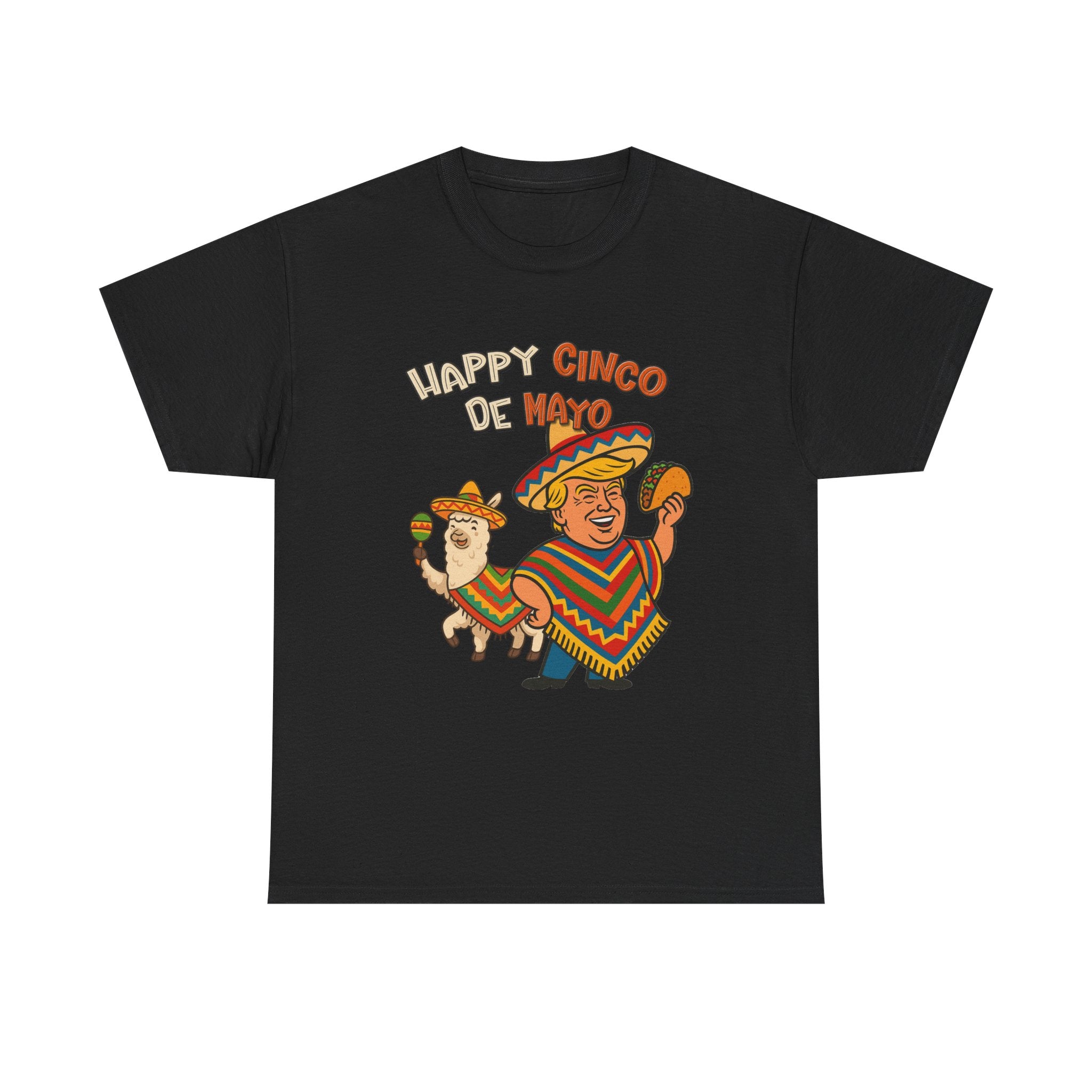Walton & Johnson Cinco de Mayo Alpaca Trump T-shirt