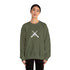 Crossed Rifles Crewneck Sweatshirt — Tactical Military Graphic Pullover