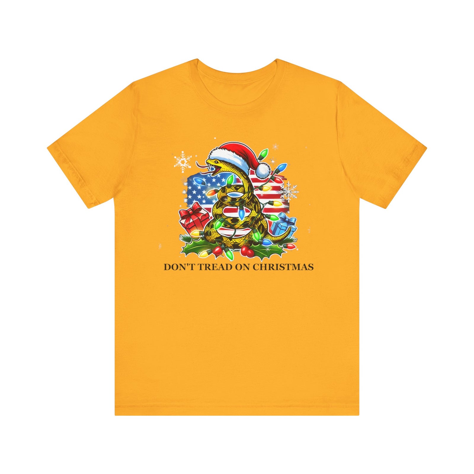 Christmas Gadsden Snake T-Shirt