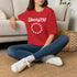 Liberty250 T-Shirt — Vintage Betsy Ross Star Circle Patriotic Tee - 4LibertyShop.com