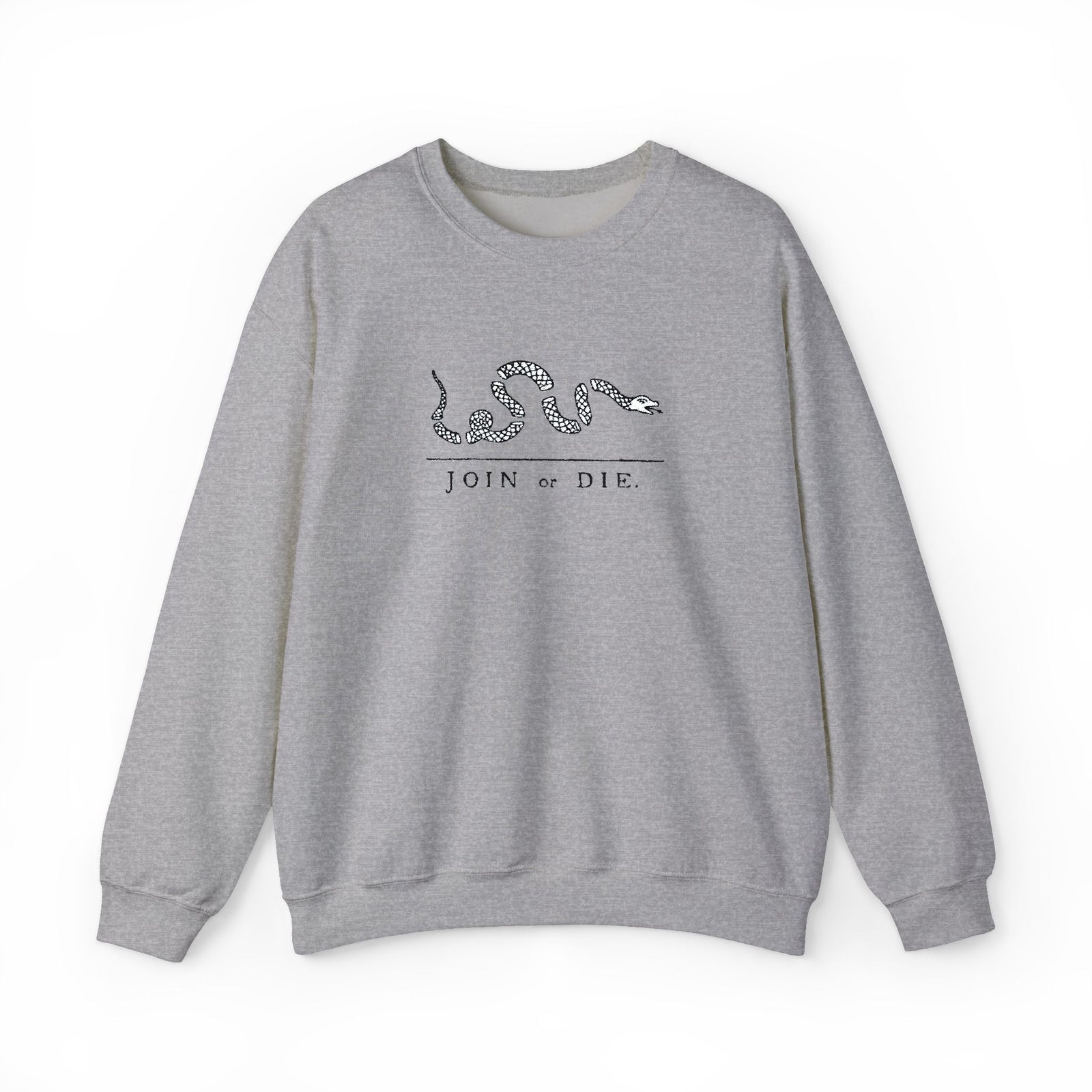 Join or Die Embroidered Sweatshirt