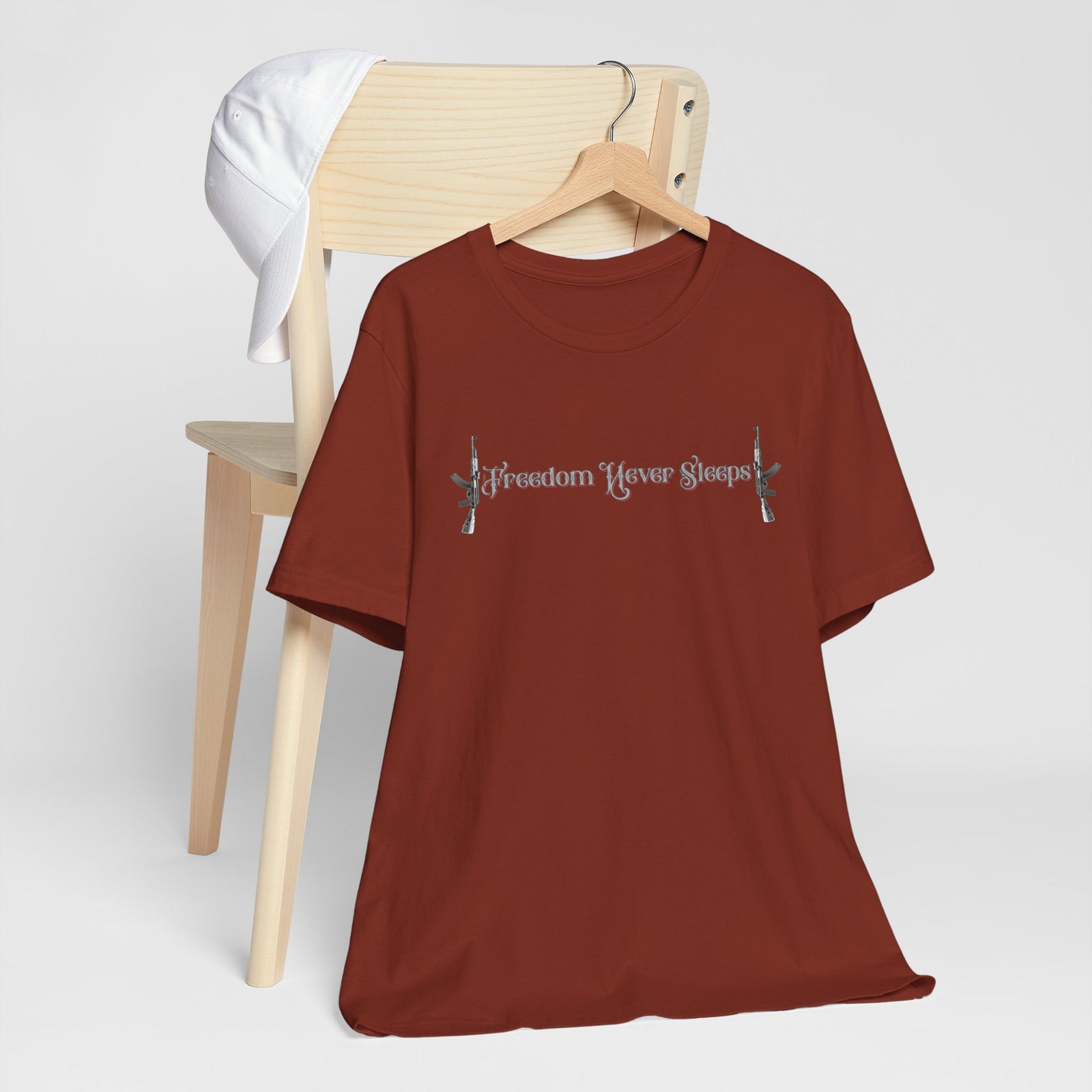 Walton & Johnson- Freedom Never Sleeps T-Shirt