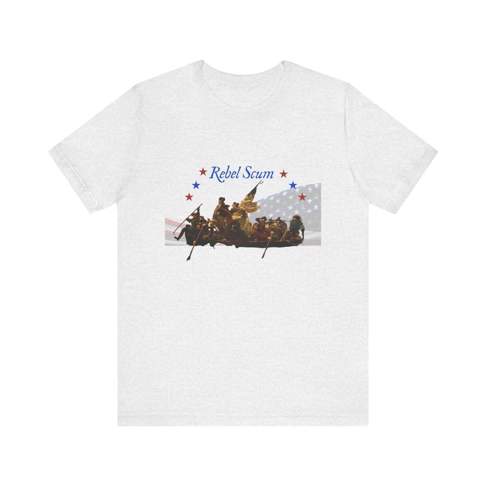 Rebel Scum Washington Crossing the Delaware Tee