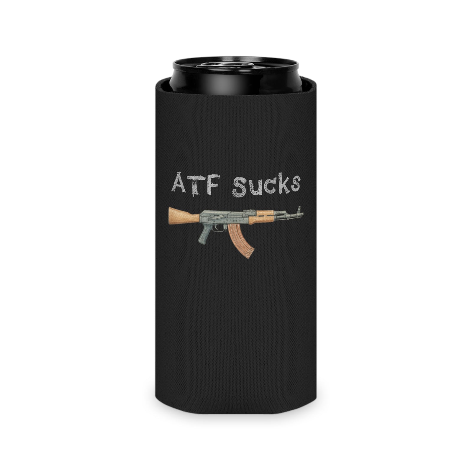 ATF Sucks Sketch Koozie