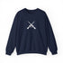 Crossed Rifles Crewneck Sweatshirt — Tactical Military Graphic Pullover