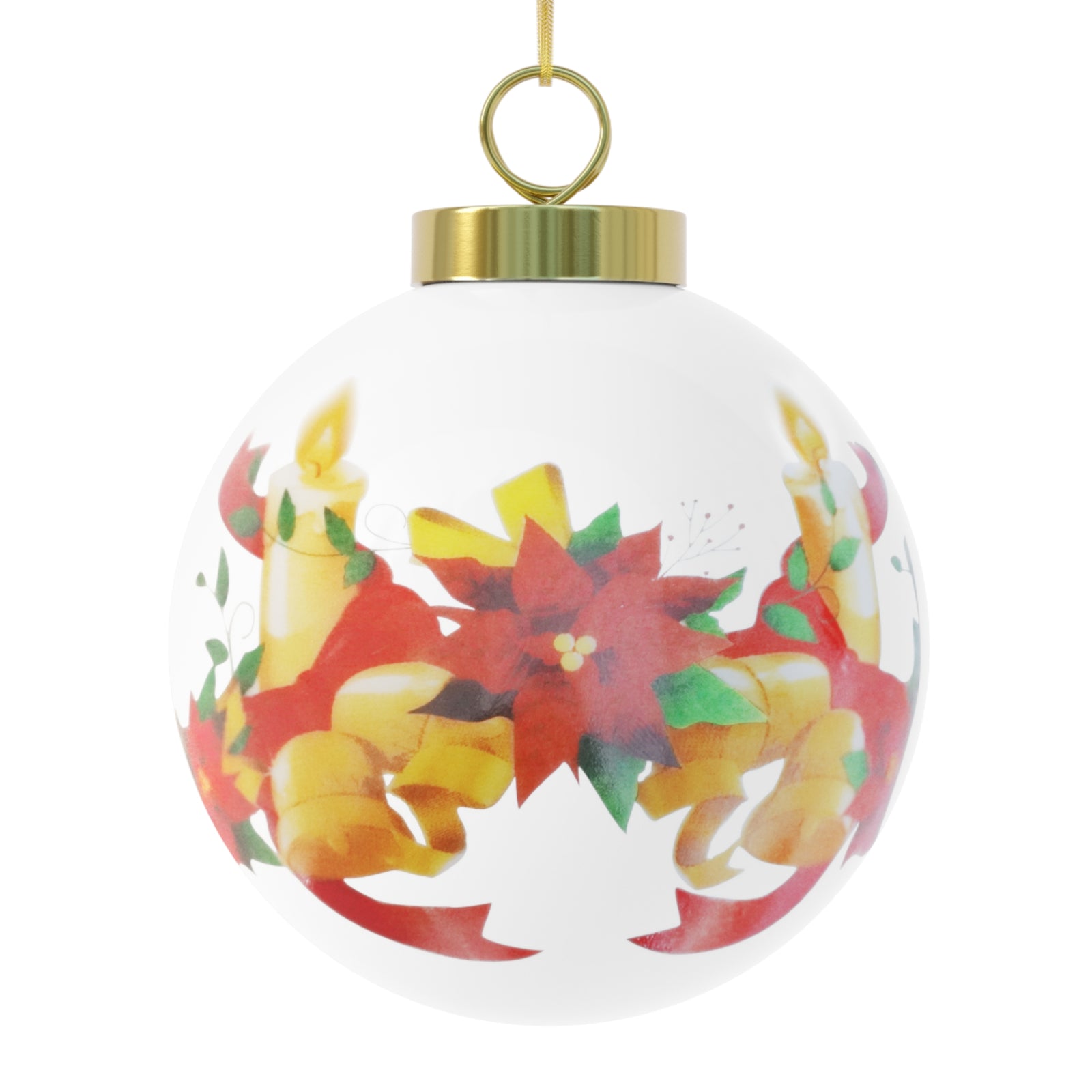 America 250 Patriotic Christmas Ball Ornament - 4LibertyShop.com