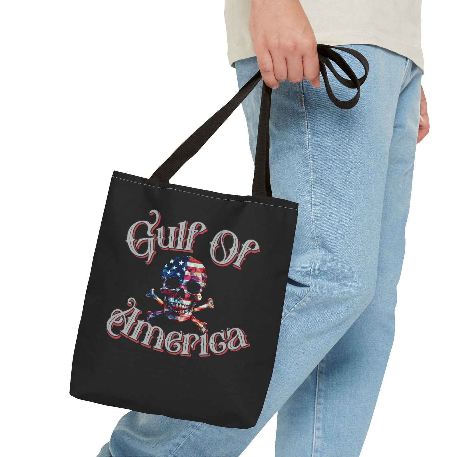 Walton & Johnson: Gulf of America Skull Tote Bag