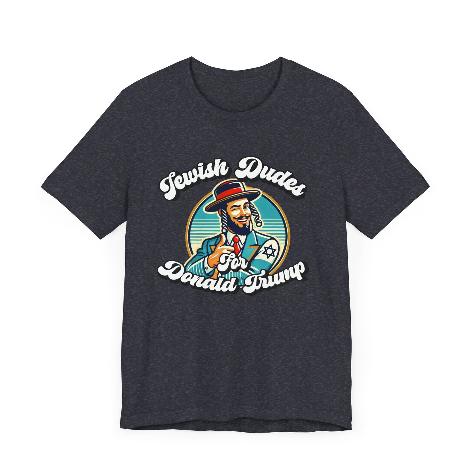 Jewish Dudes for Donald Trump Short Sleeve Tee