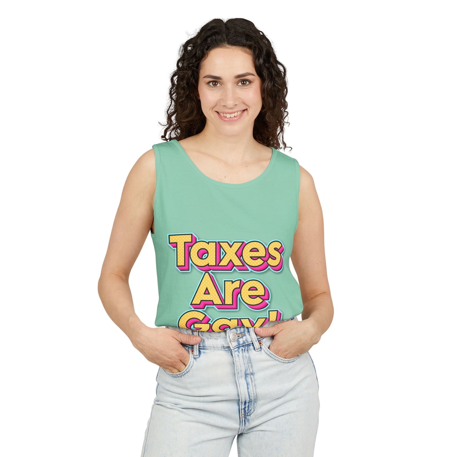 Walton & Johnson Taxes are Gay Tank Top