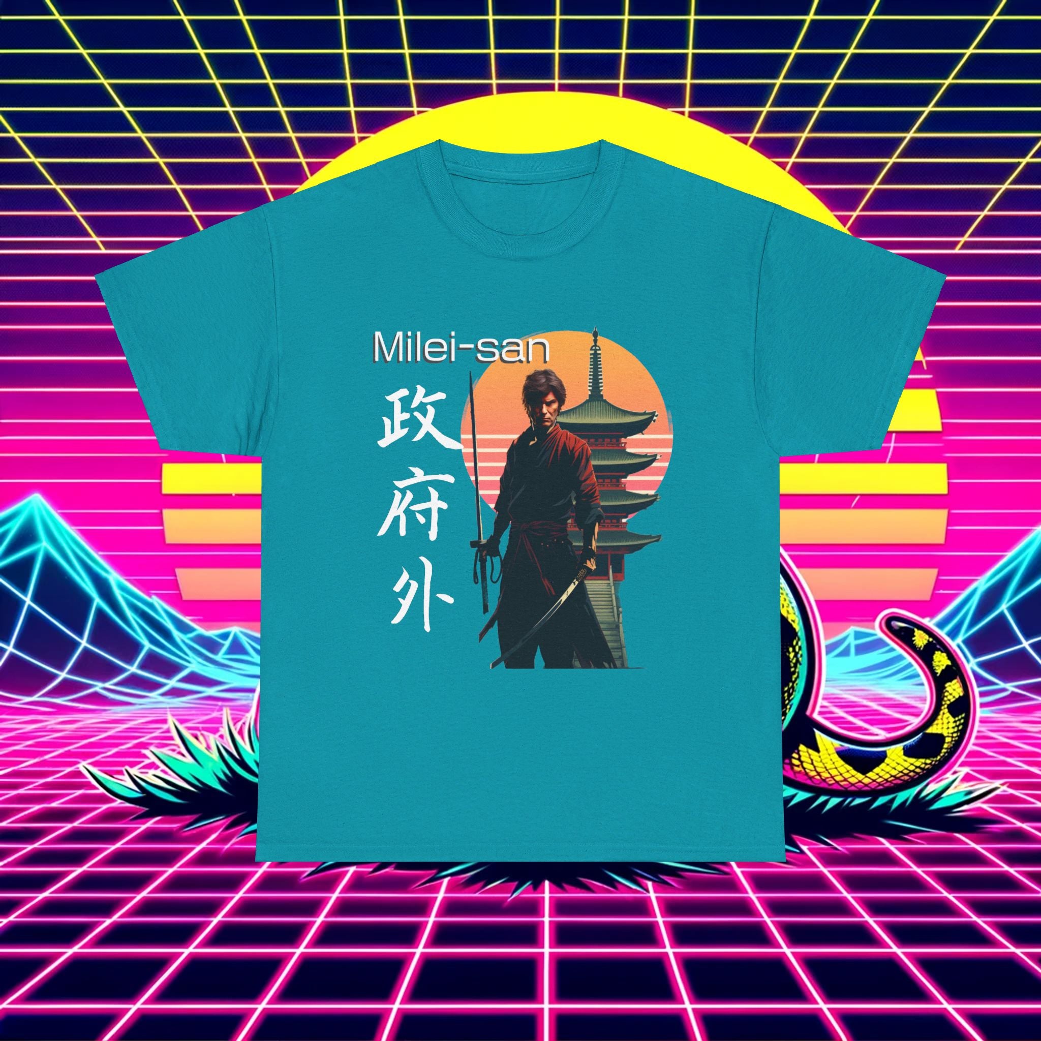 Shogun of Liberty: Milei-San Samurai Shirt