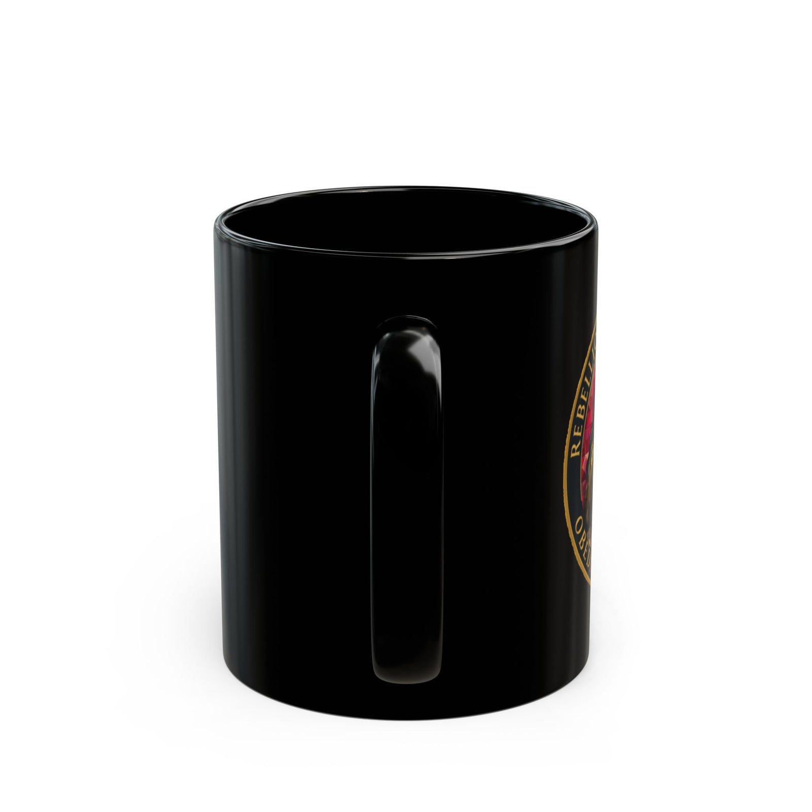 Judge Nap: Obedience To God Black Mug (11oz, 15oz)