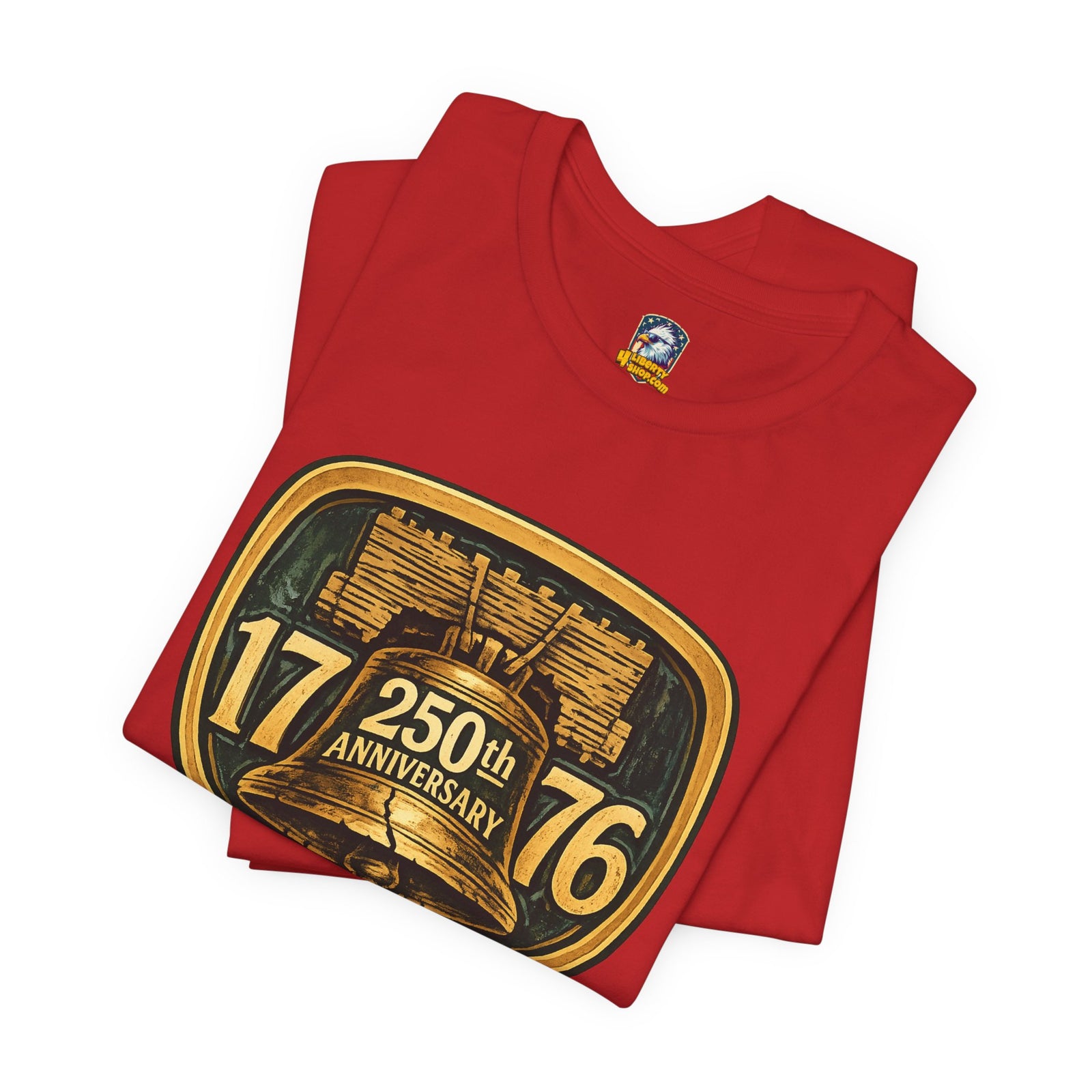1776 Liberty Bell 250th Anniversary T‑Shirt - 4LibertyShop.com