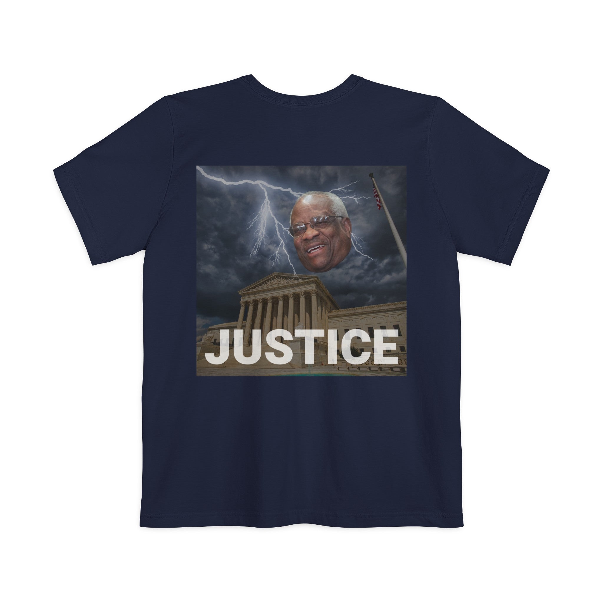 Lightning Bolt of Justice Pocket Tee