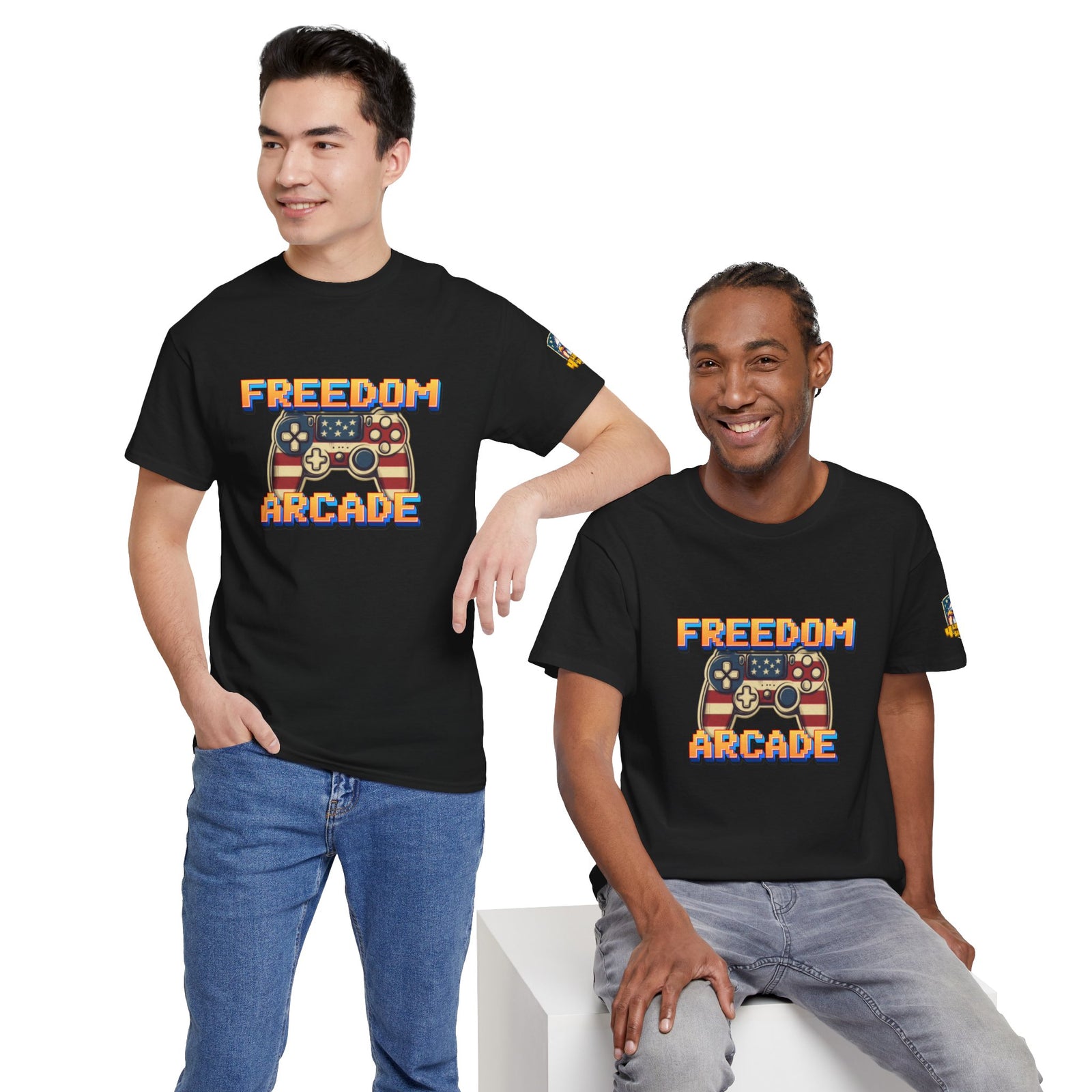 Freedom Arcade Unisex Heavy Cotton Tee