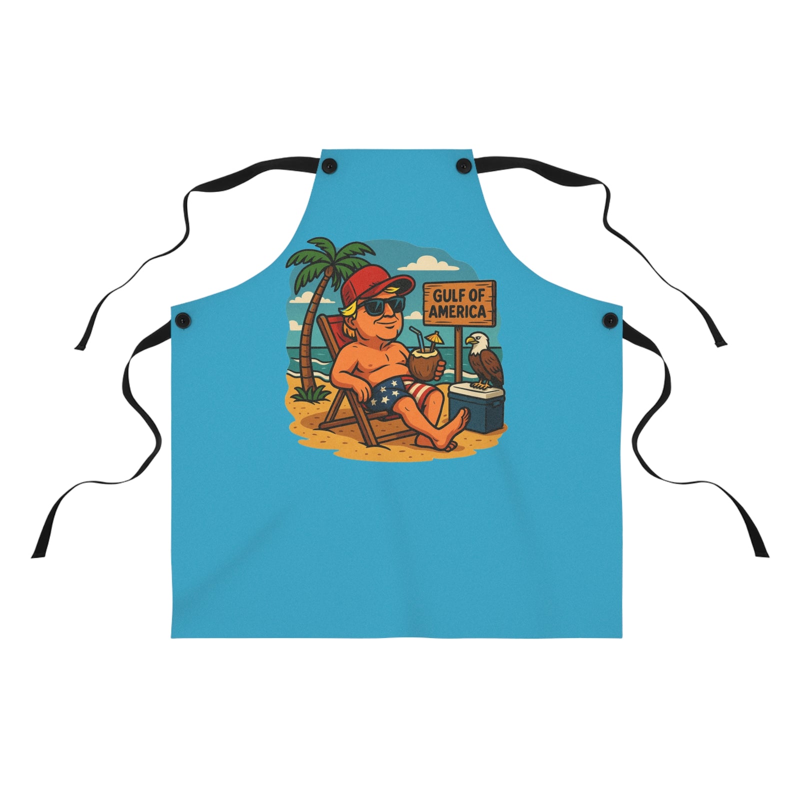 Gulf of America Presidential Apron