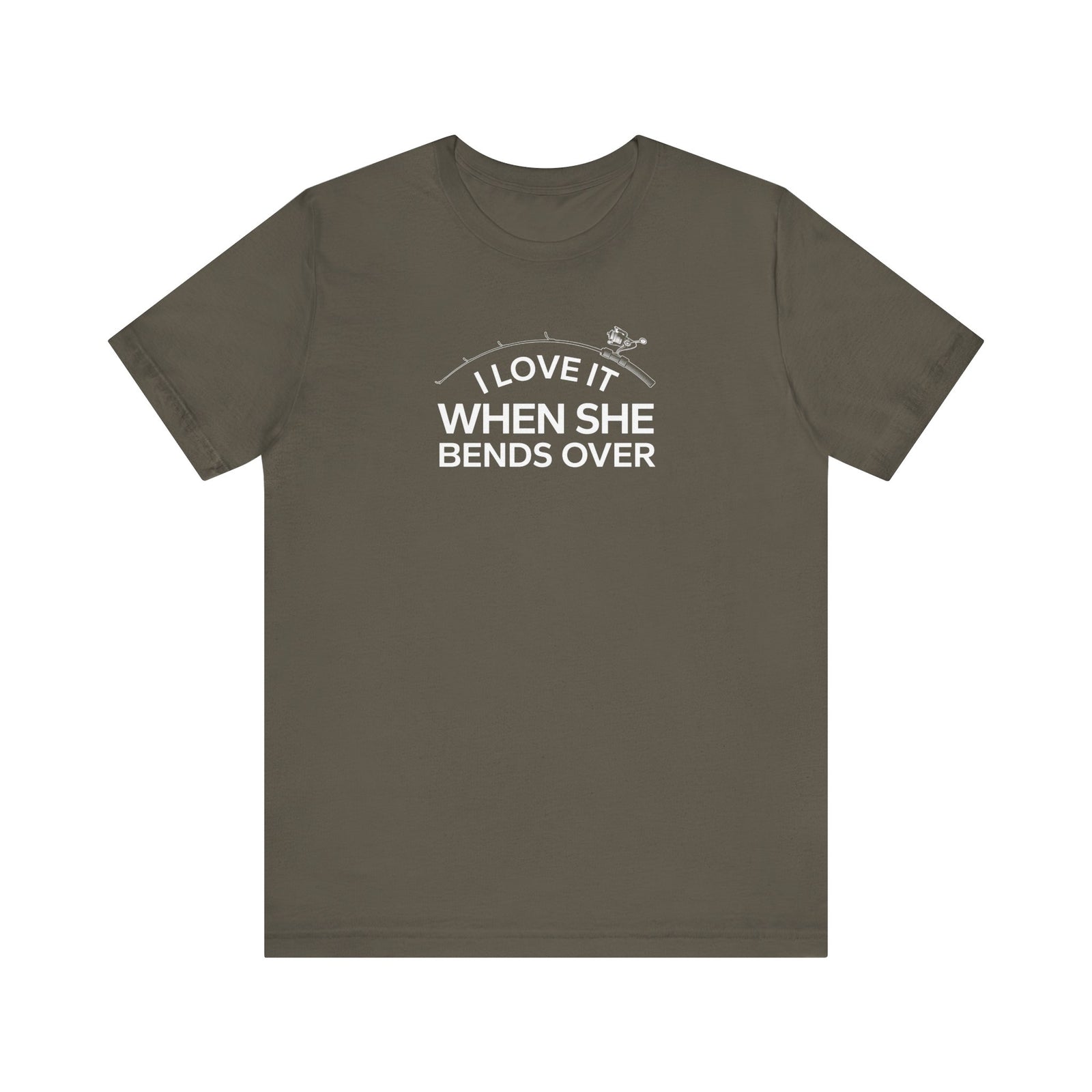 Walton & Johnson: Love It When She Bends Over T-Shirt - 4LibertyShop.com