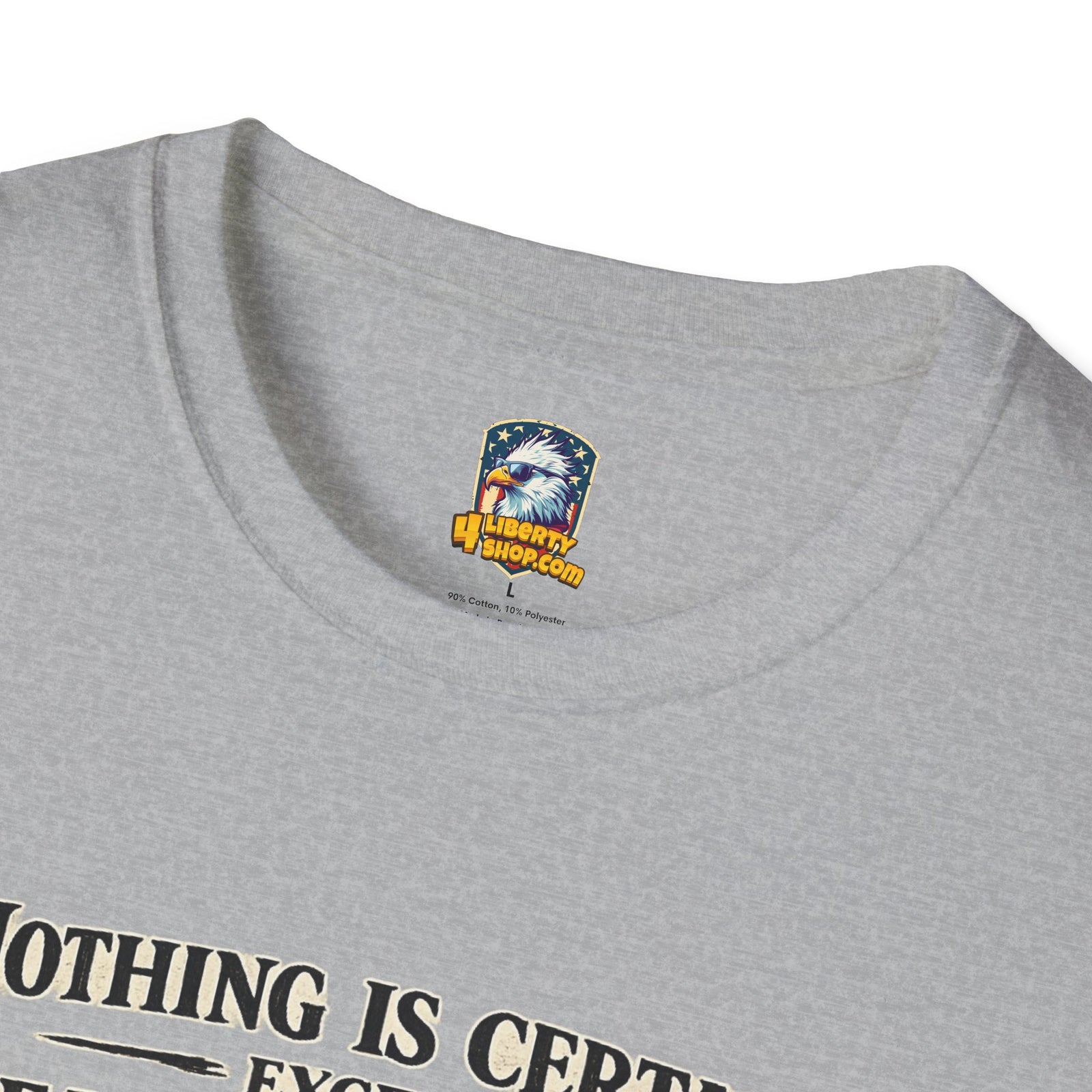 Benjamin Franklin Quote T-Shirt — 