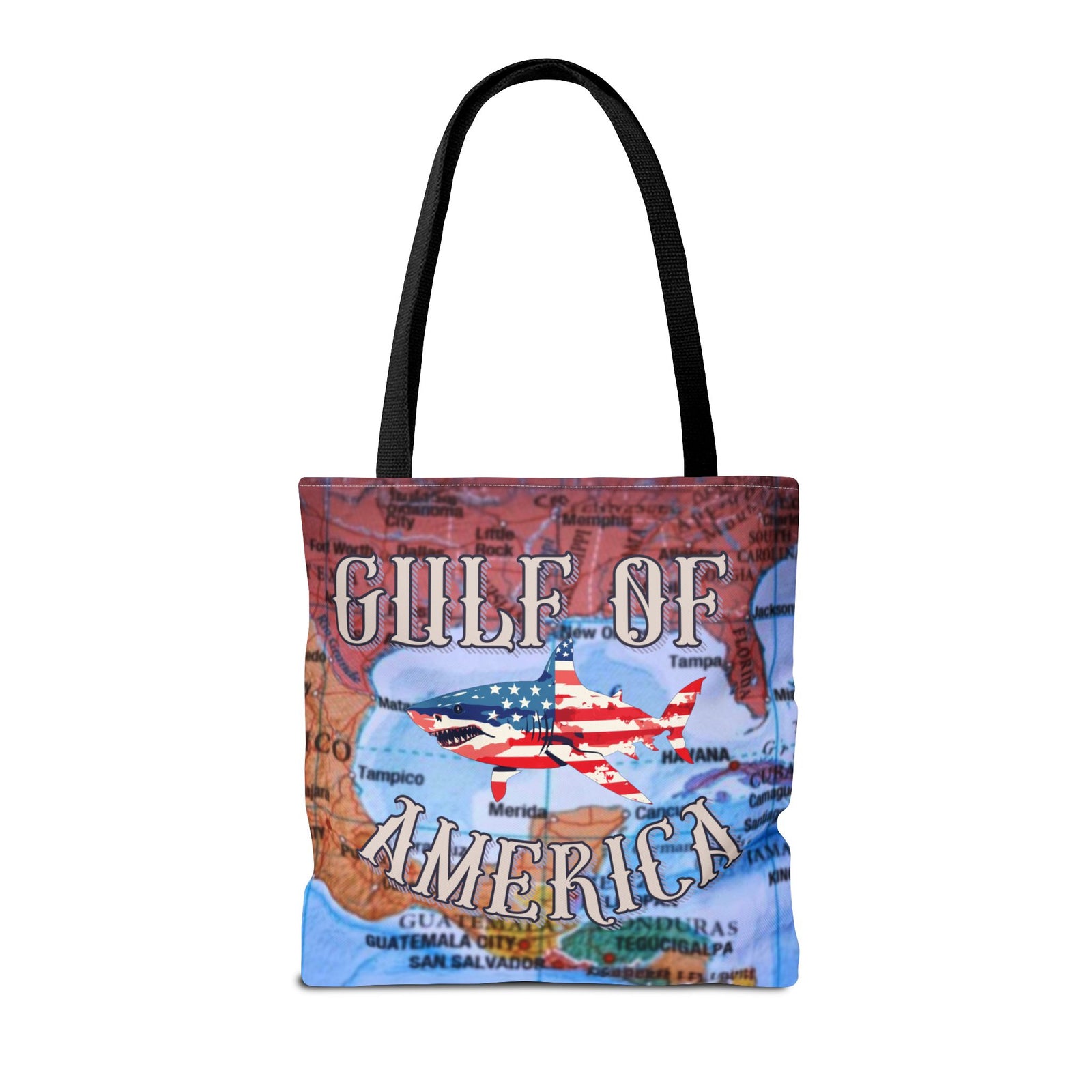 Liberty Tonight: Gulf of America Shark Tote Bag