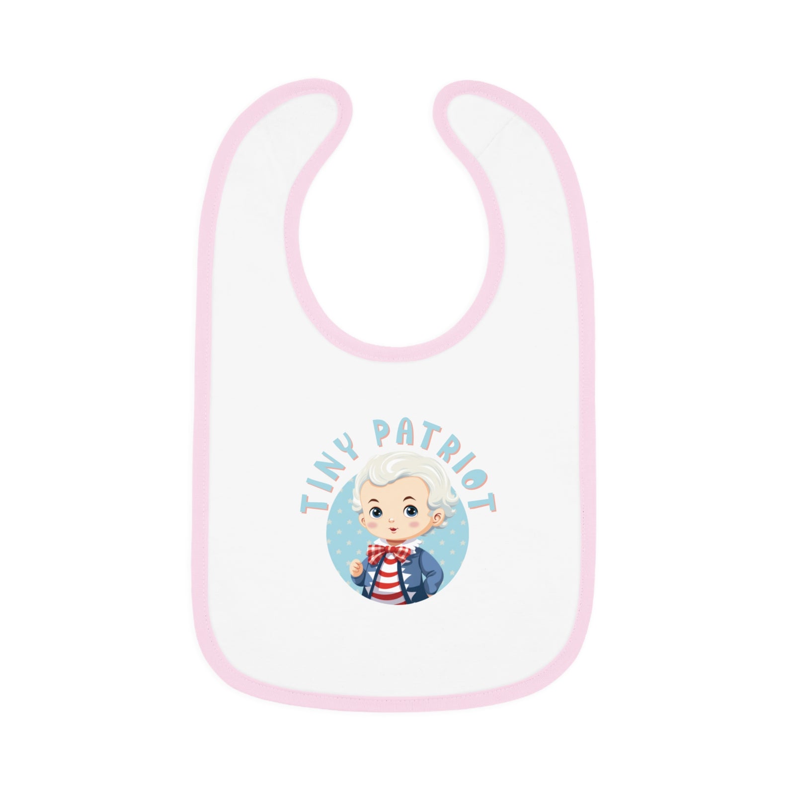 Tiny Patriot Thomas Jefferson Baby Bib