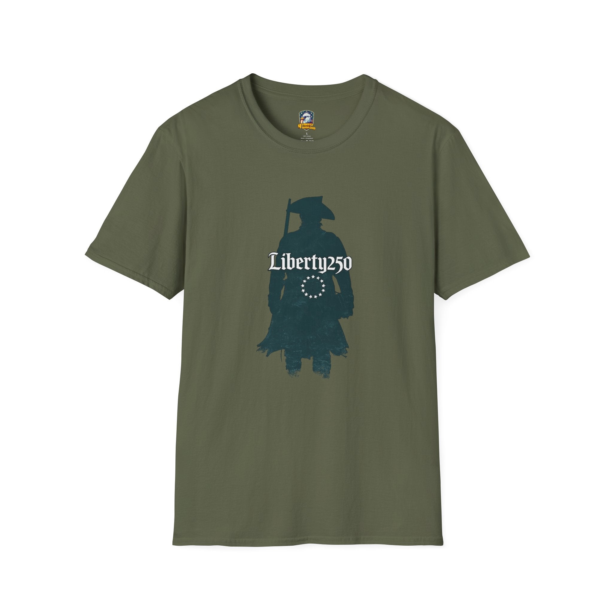 Liberty250 Patriot Silhouette T-Shirt - 4LibertyShop.com