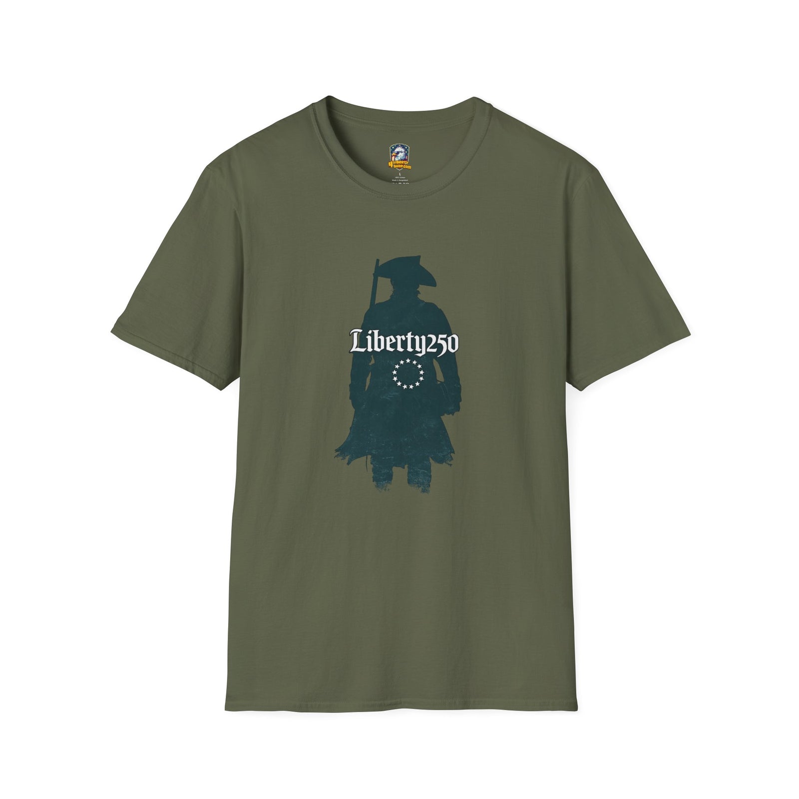 Liberty250 Patriot Silhouette T-Shirt - 4LibertyShop.com