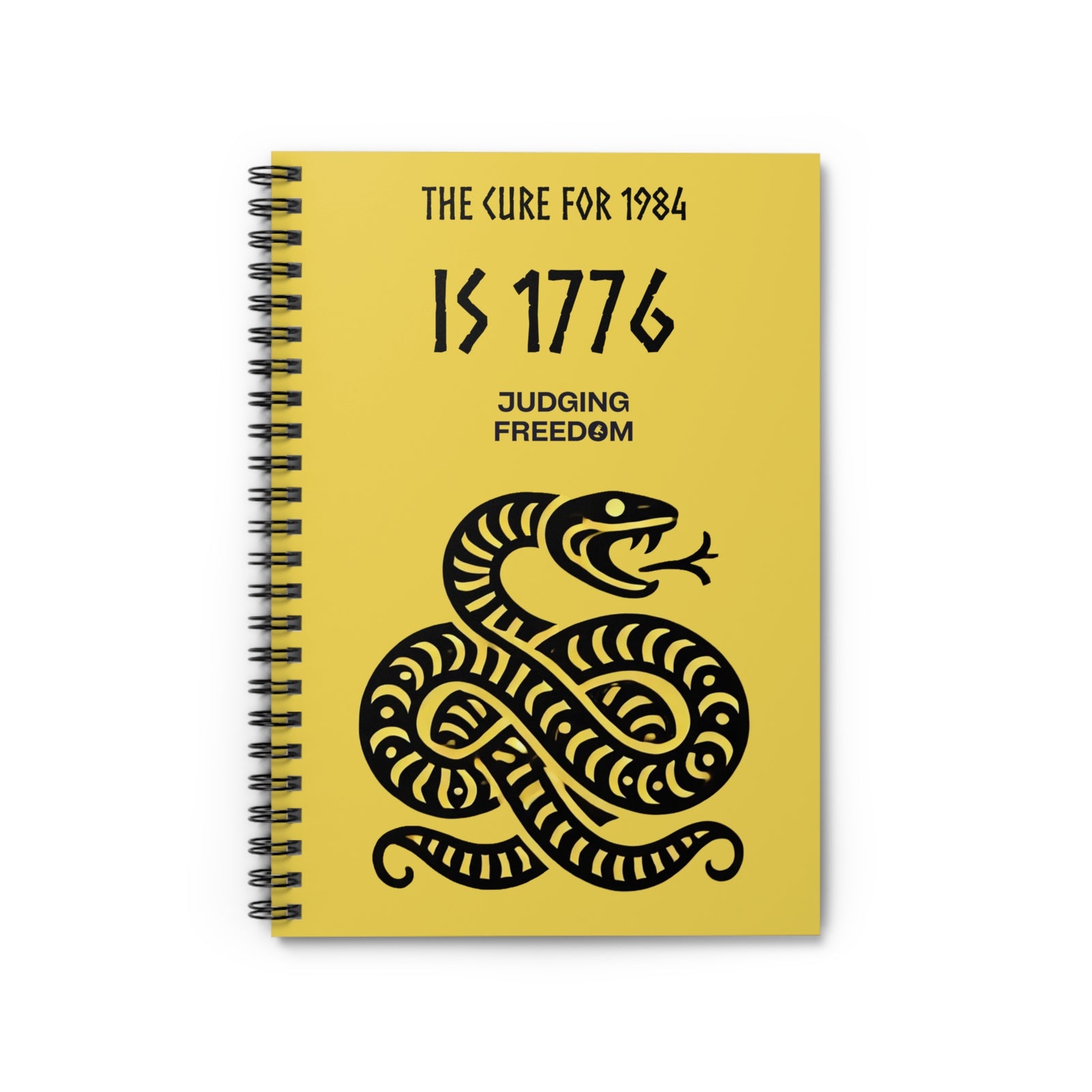 Judge Nap: The Cure For 1984 Spiral Notebook
