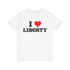 Judge Nap: I Heart Liberty T-Shirt