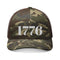 1776 Camo Trucker Hat — Embroidered Patriotic Mesh Cap - 4LibertyShop.com