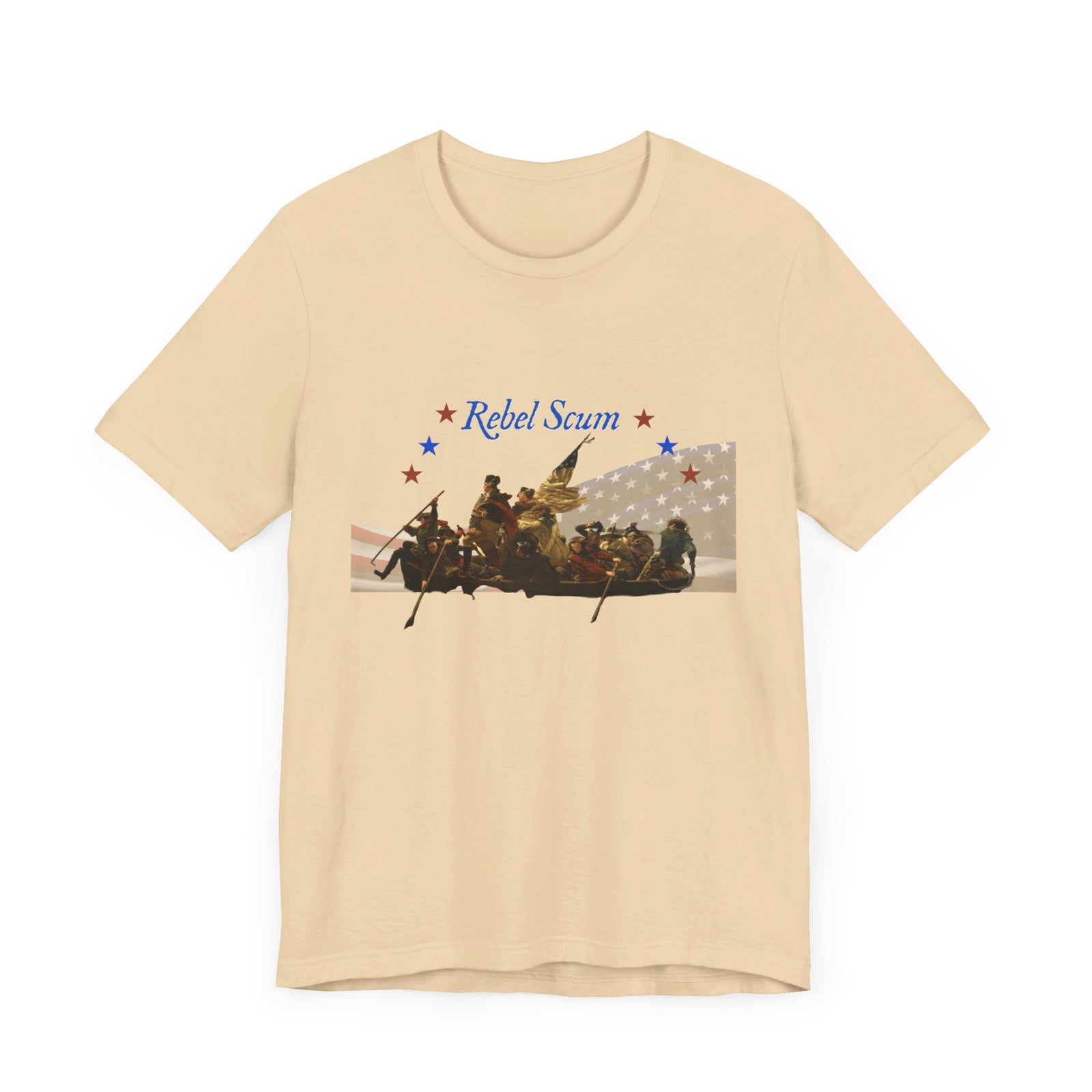 Rebel Scum Washington Crossing the Delaware Tee