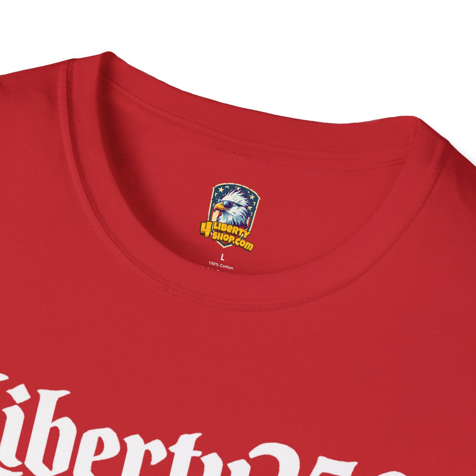 Liberty250 T-Shirt — Vintage Betsy Ross Star Circle Patriotic Tee - 4LibertyShop.com