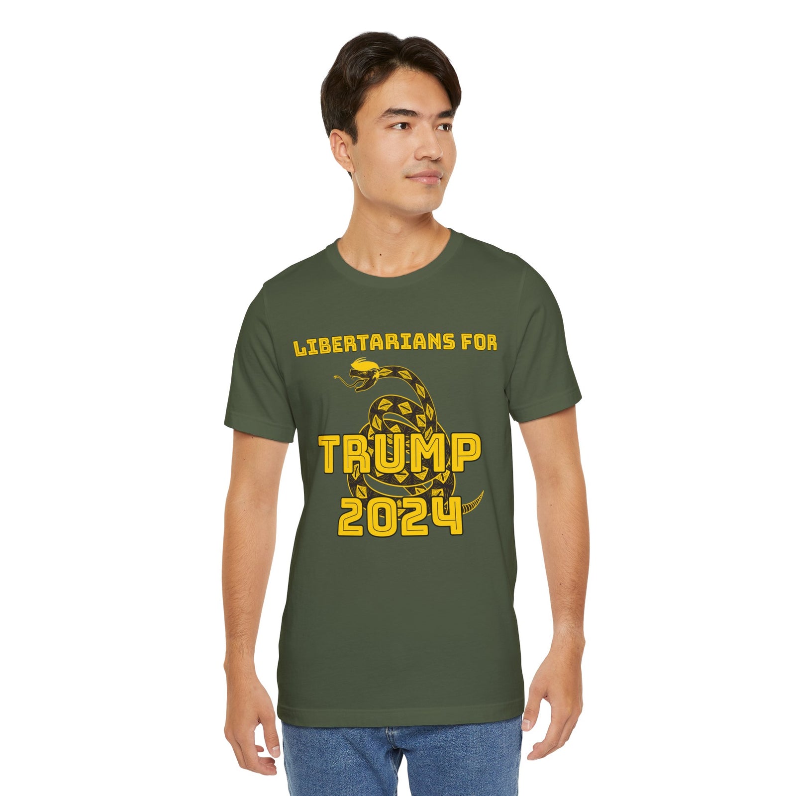 Libertarians For Trump Gadsden Tee